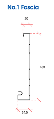 No1 Roofing Fascia dimensions