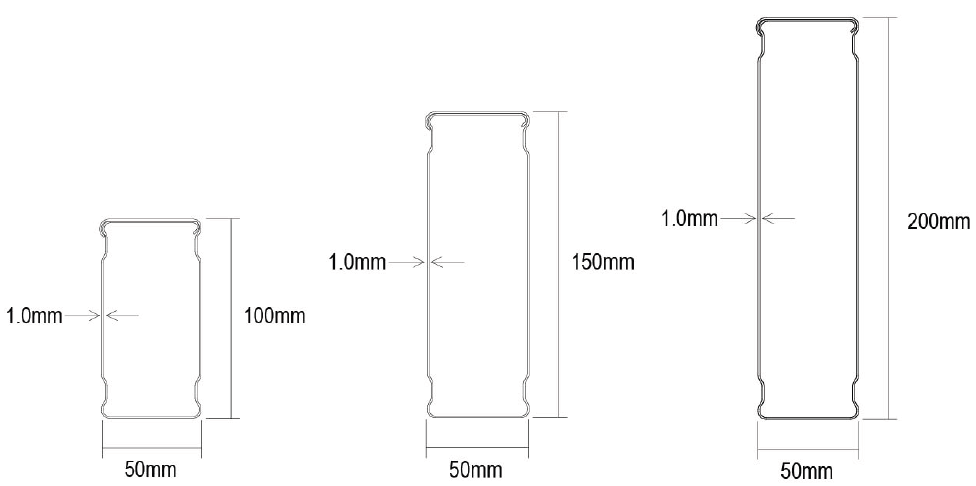 Stramit Sunset Patio beam dimensions