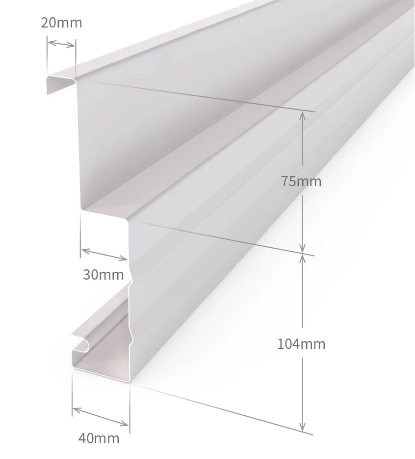 Stratco Continuous Rebate Fascia WA dimensions