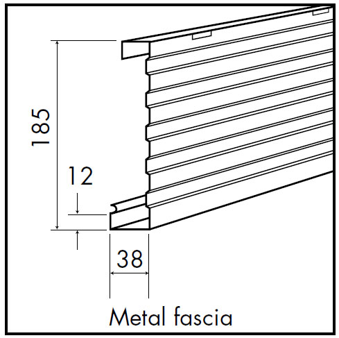Metal Fascia (ST04)