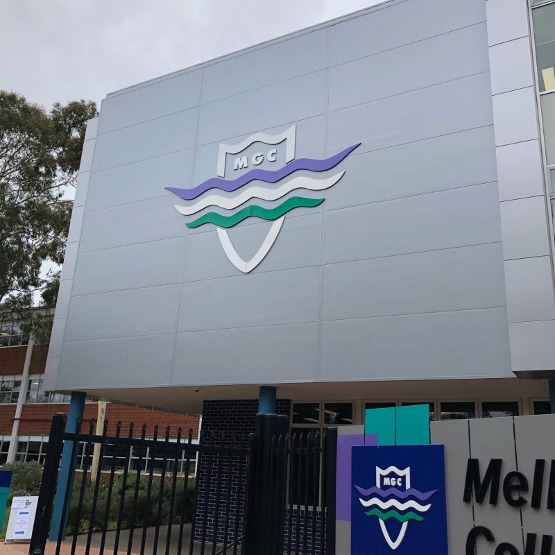 Recladding Melbourne Girls College