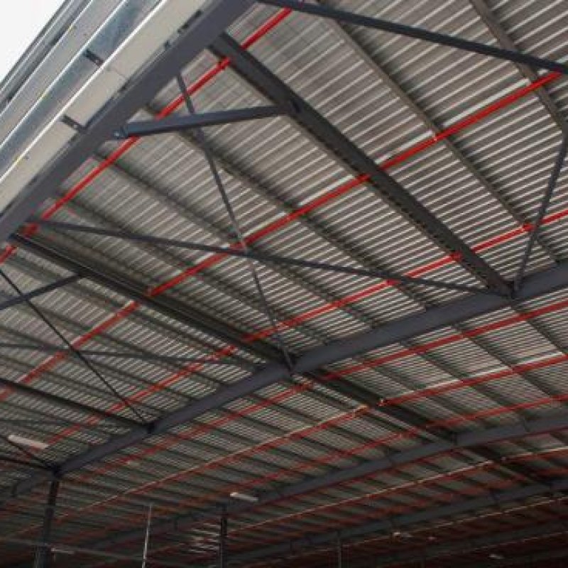 Queensland Cotton Dalby Gin Storage Sheds-Metroll