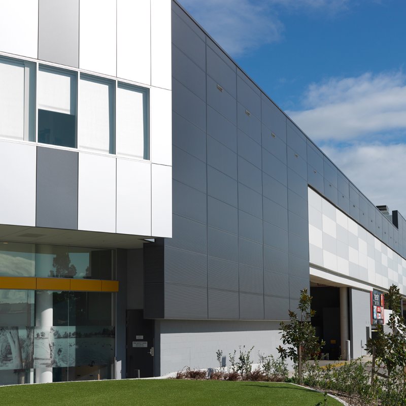 Narellan Town Centre featuring MetecnoInspire facade made from COLORBOND steel
