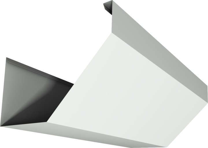 Stratco Edge Gutter 200 render