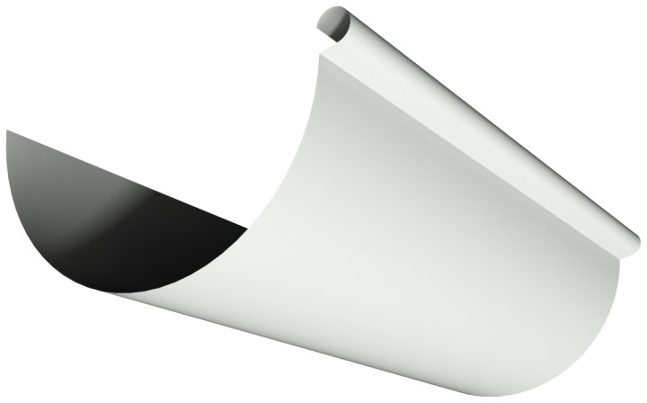 LYSAGHT® Half Round Gutter