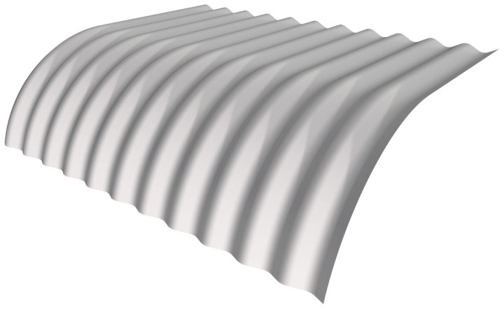 Stratco CGI Pre-Curving