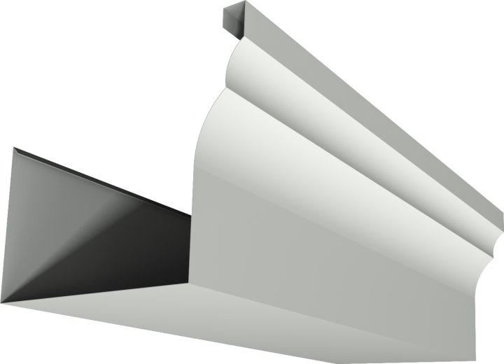 Stratco OG Big One Gutter render