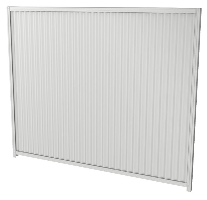 Steeline Corrugated Fencing render