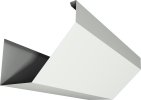 Stratco Edge Gutter 200 render