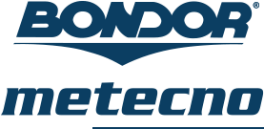 Bondor Metecno logo blue font