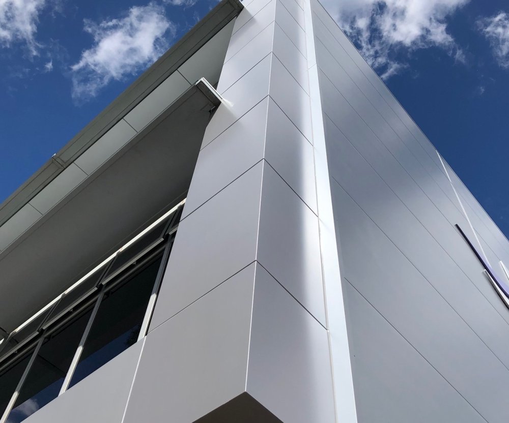 Recladding Melbourne Girls College